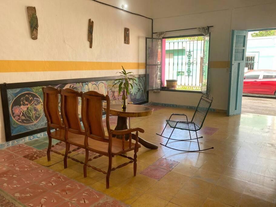 Gran Casa Colonial Equipada En El Centro De Valladolid. Villa Valladolid  Eksteriør bilde